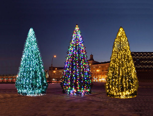 Гирлянды для ёлок в Челябинске